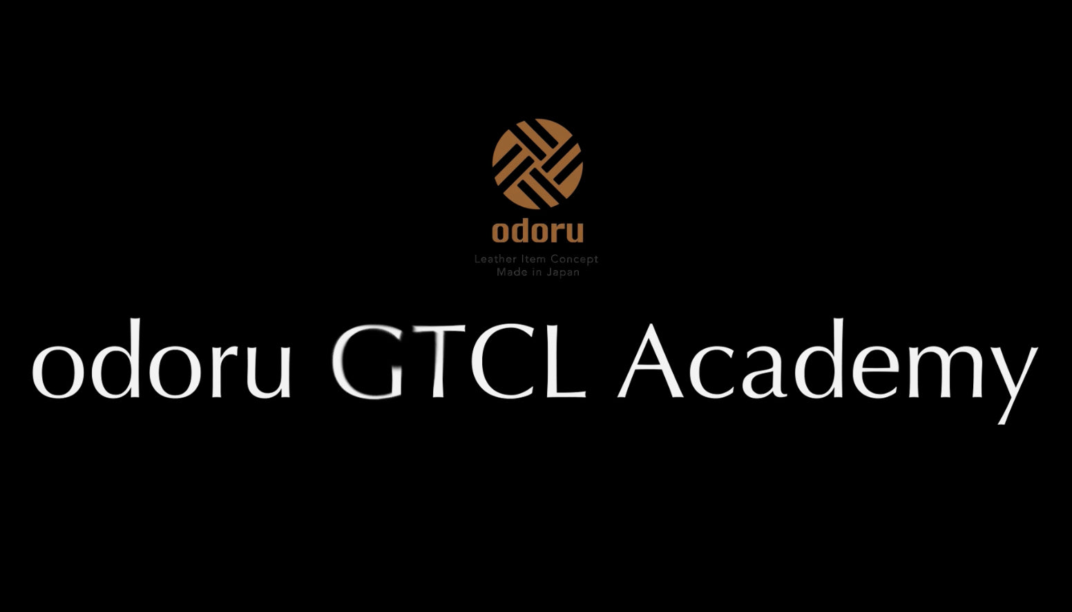odoru オフィシャルYouTube「odoru GTCL Academy 」配信スタート!!