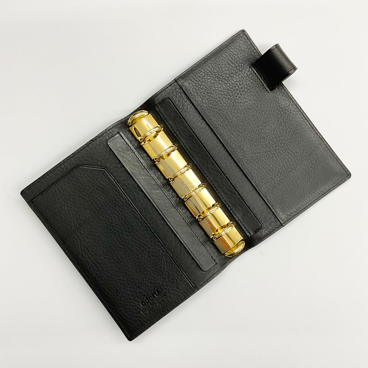 オールリネアヴァスカボックス<br>ミニ6 コンパクト 20mm ノート<br>可動式ペンホルダー<br>ゴールドリング