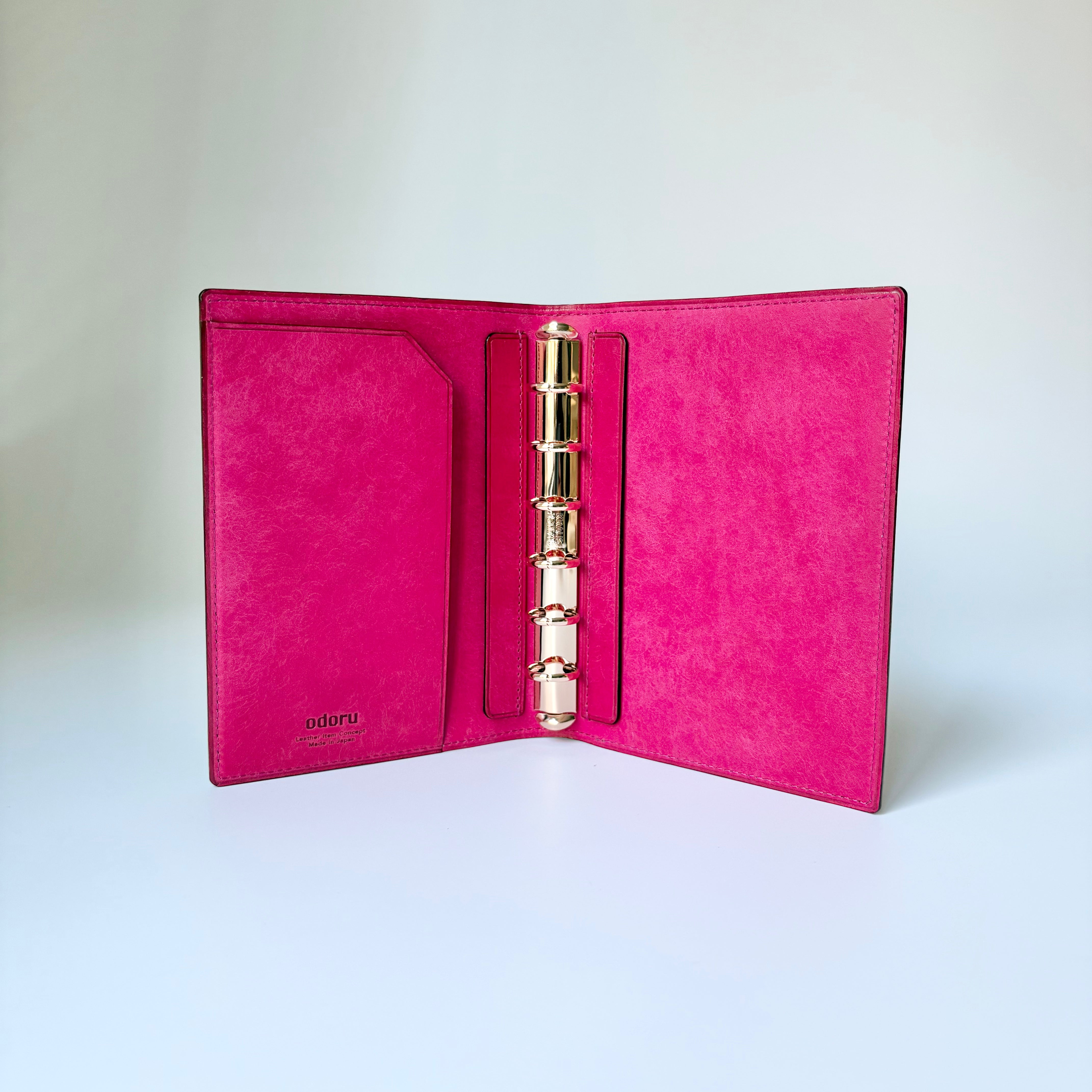 LOAPAD コードバン<br>ミニ6 16mm ノート<br>ローズゴールドリング