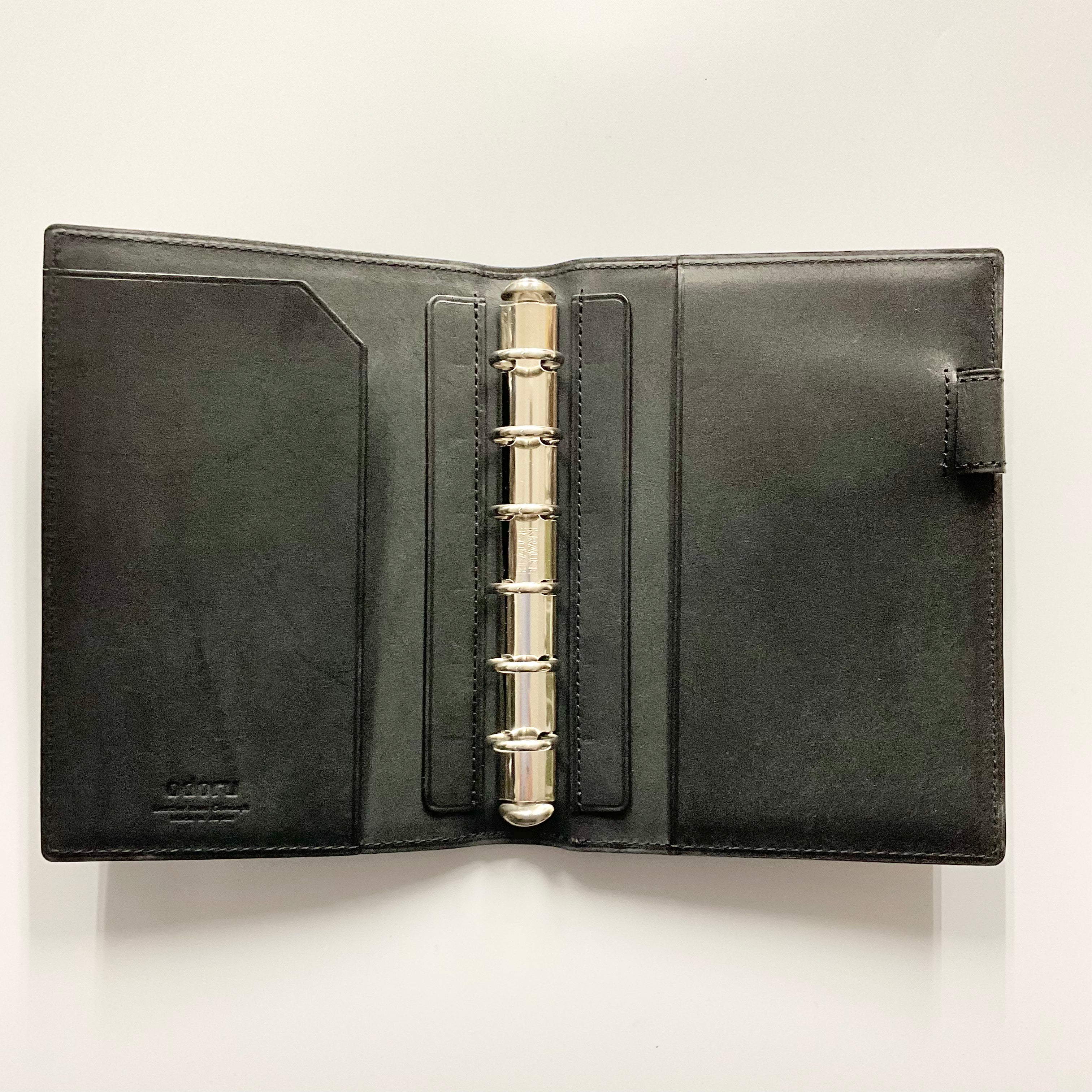 LOAPAD コードバン<br>ミニ6 16mm ノート<br>可動式ペンホルダー<br>シルバーリング