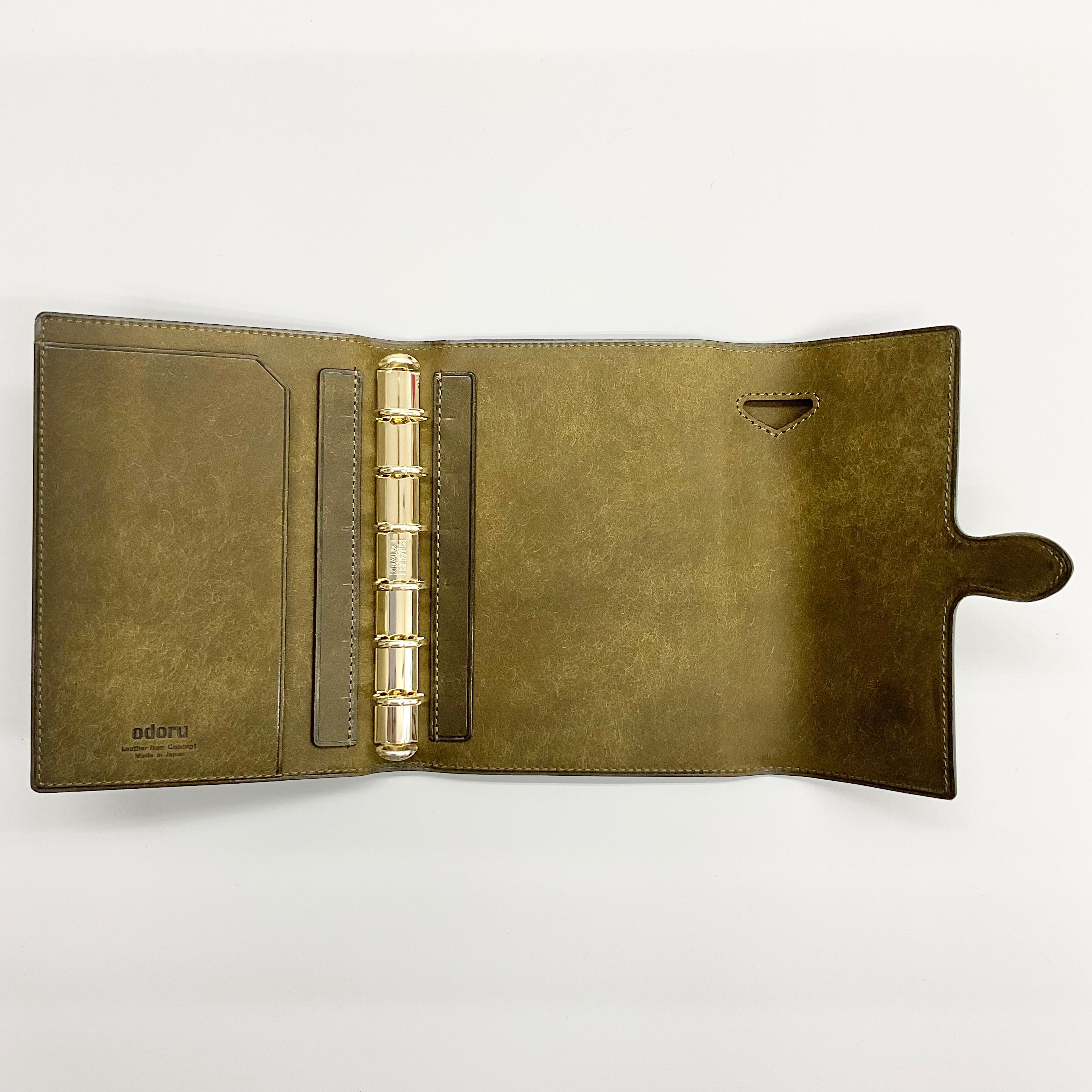 LOAPAD コードバン(ASAGIRI)<br>ミニ6 16mm KAKUSHI<br>ゴールドリング