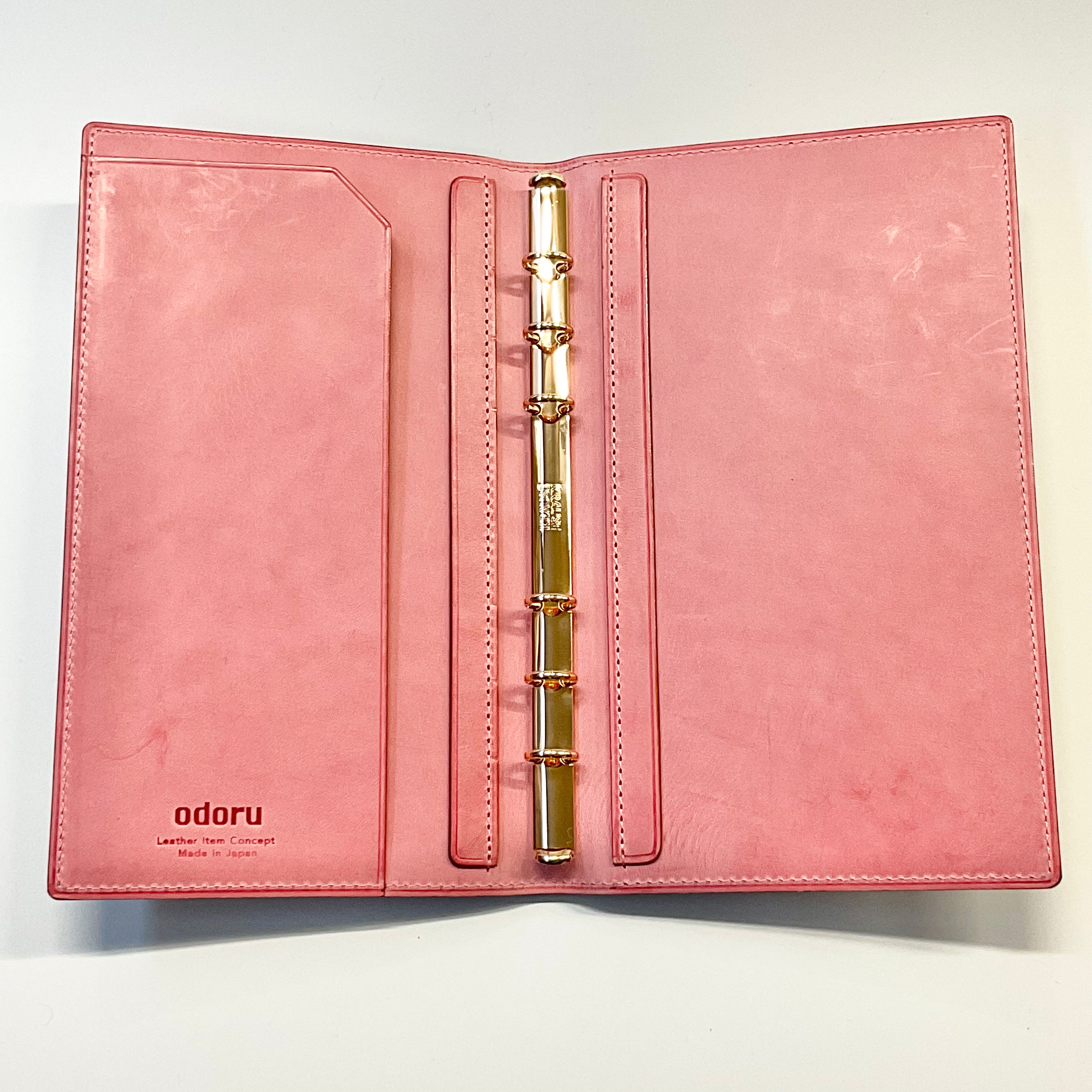 LOAPAD コードバン(ASAGIRI)<br>×シビラ リスシオ ピンク<br>バイブル 11mm ノート<br>ローズゴールドリング
