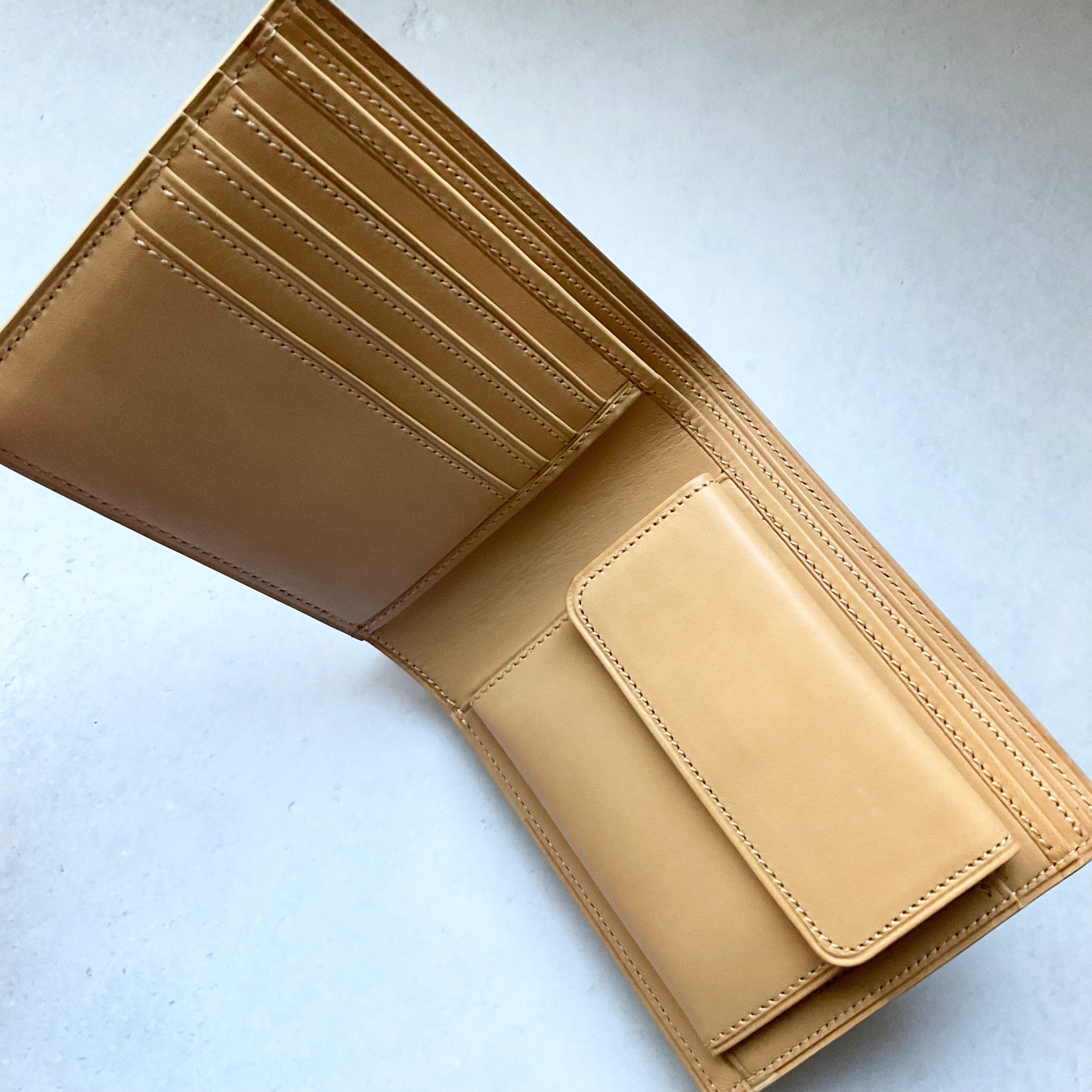 一点モノ コレクション<br>リアル マットスモールクロコ<br>小銭入れ付札入れ