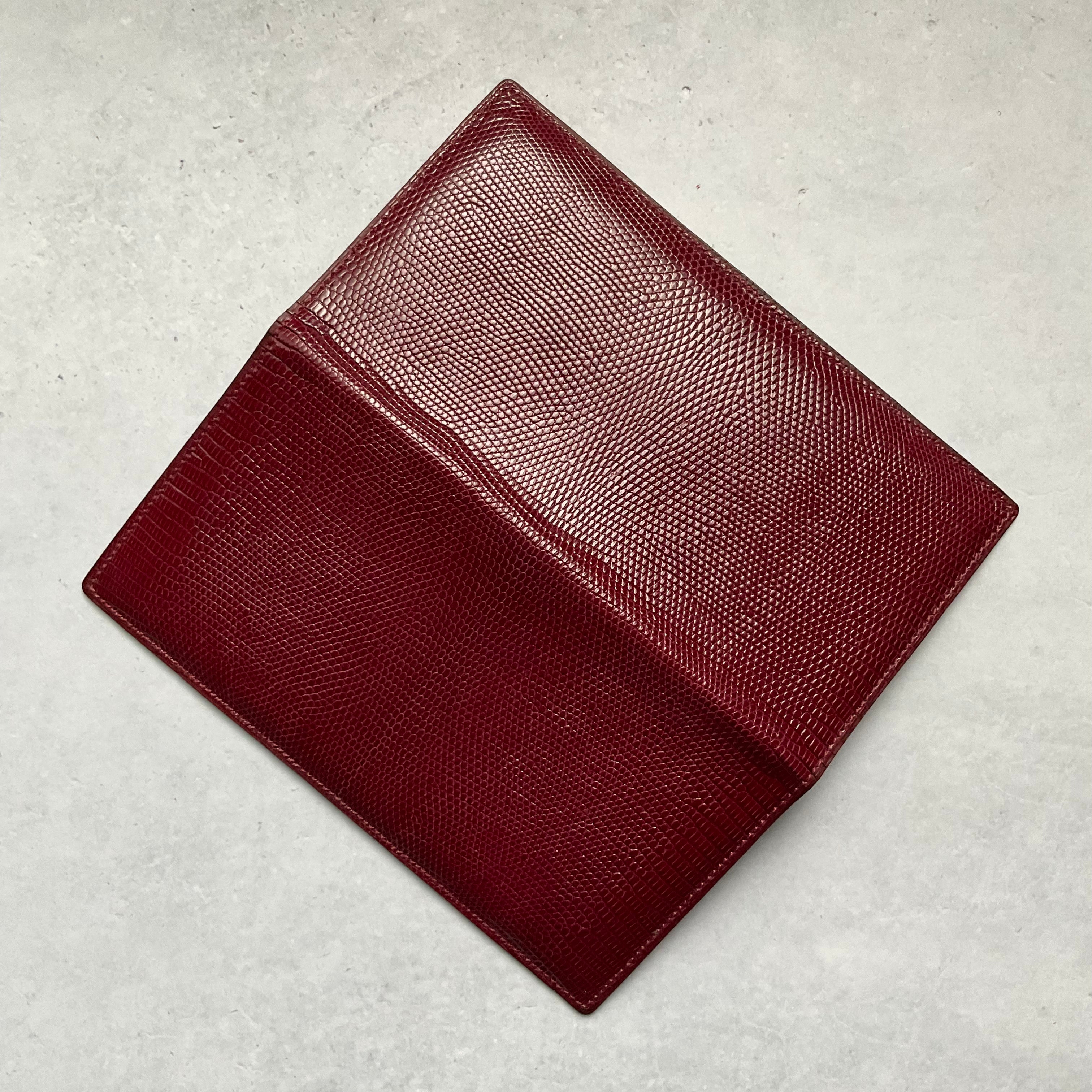 一点モノ コレクション<br>リングマーク リザード<br>長札入れ