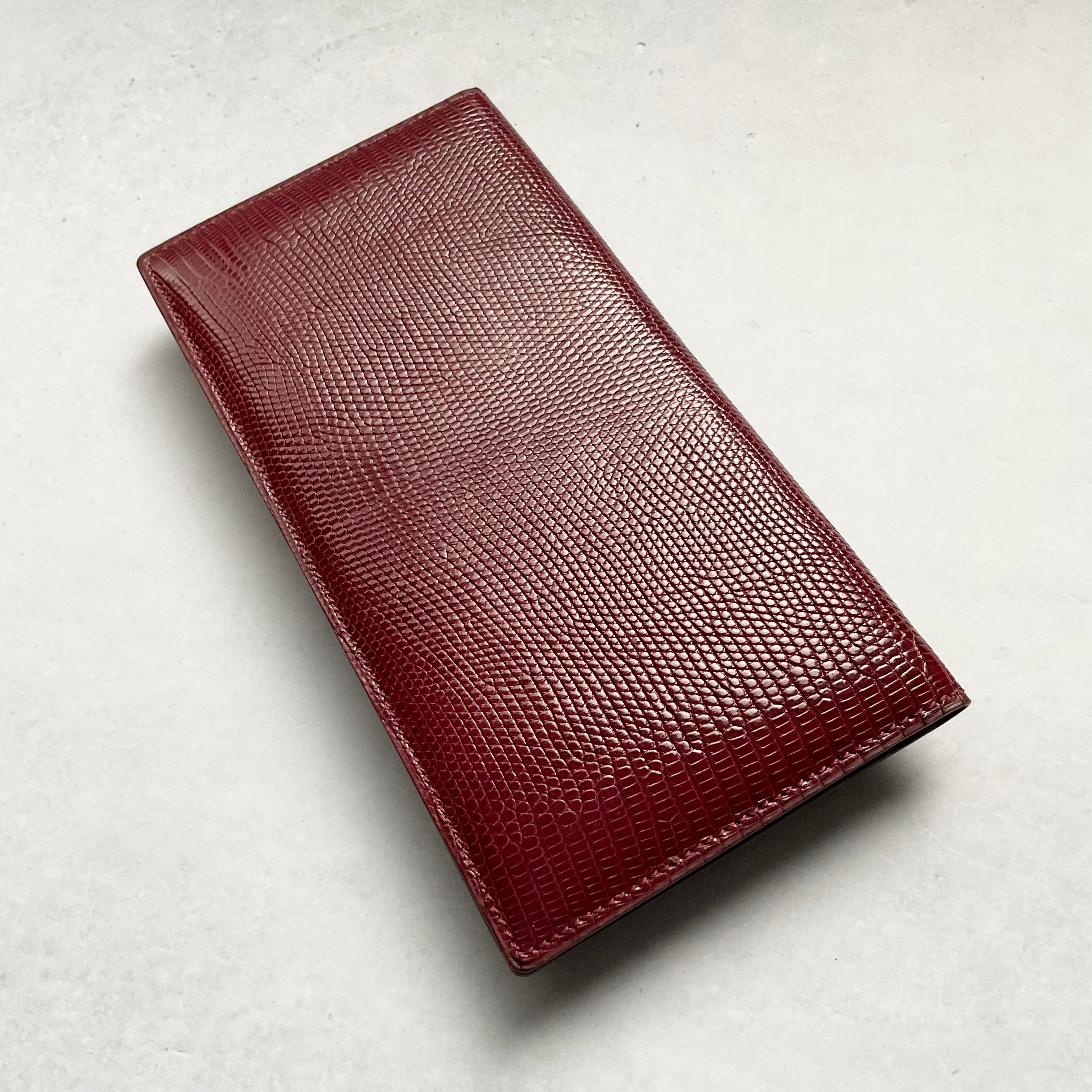 一点モノ コレクション<br>リングマーク リザード<br>長札入れ