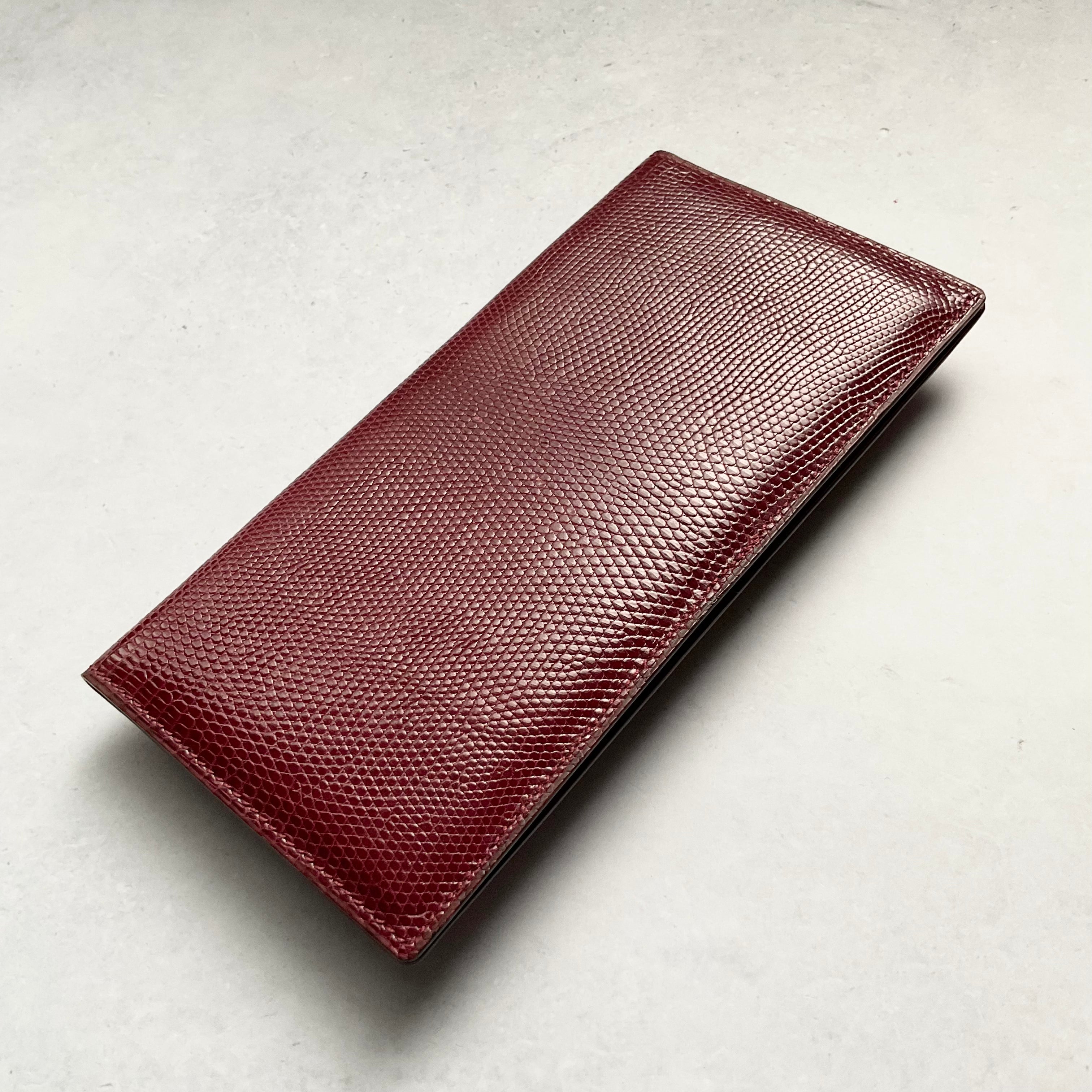 一点モノ コレクション<br>リングマーク リザード<br>長札入れ