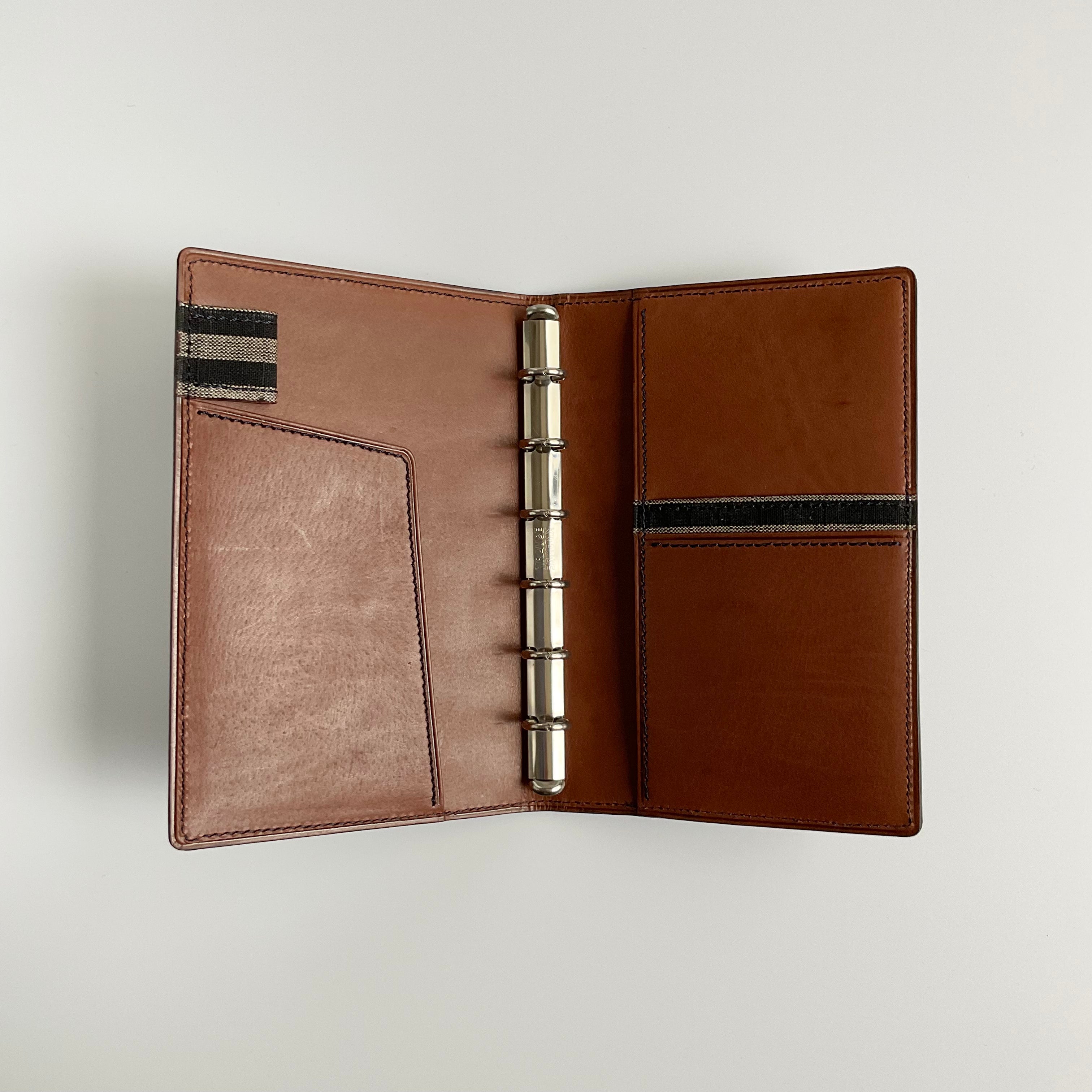 一点モノ コレクション<br>郡山紬 ストライプ<br>ミニ6 11mm ノート