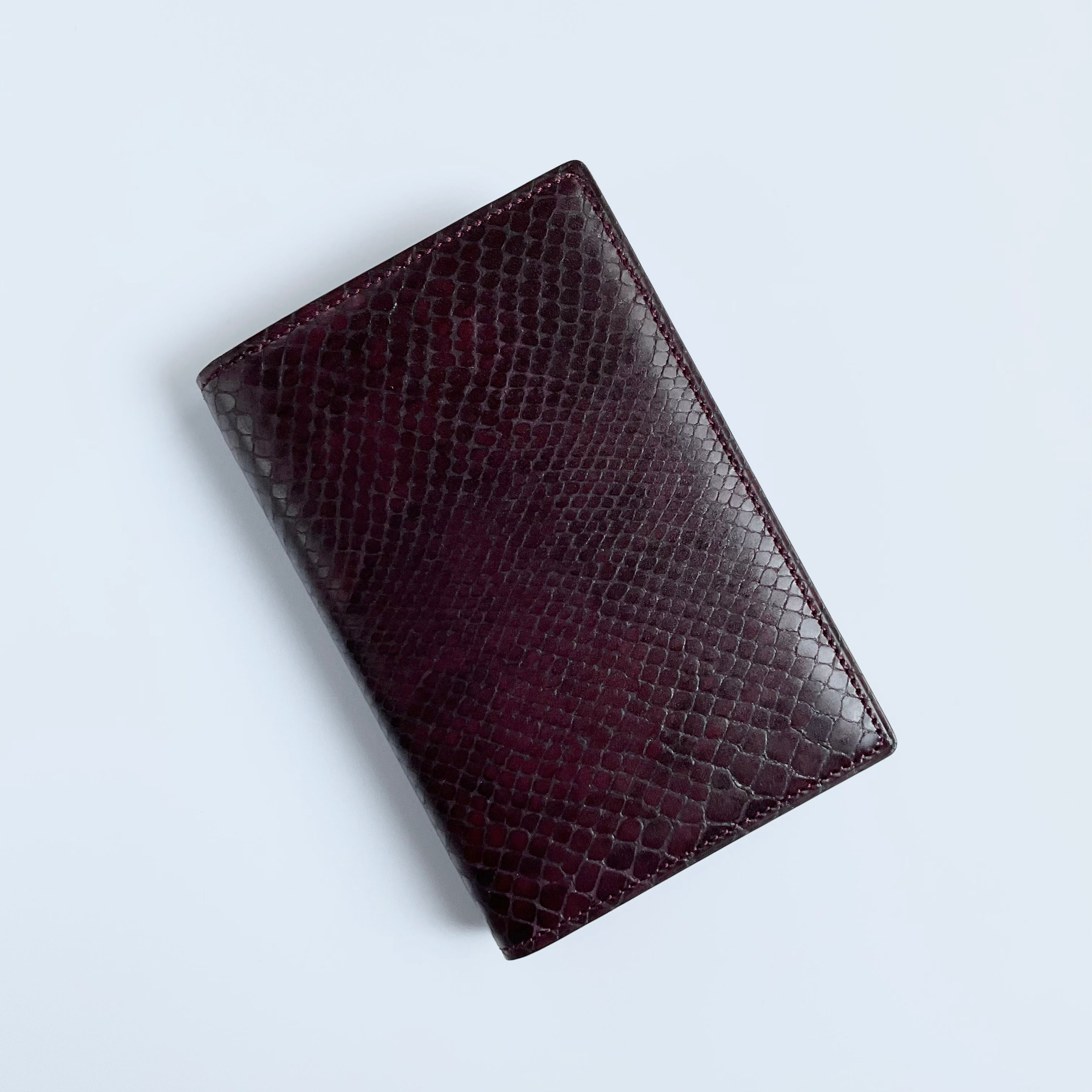 一点モノ コレクション<br>アンティーク パイソン エンボス<br>ミニ6 11mm ノート