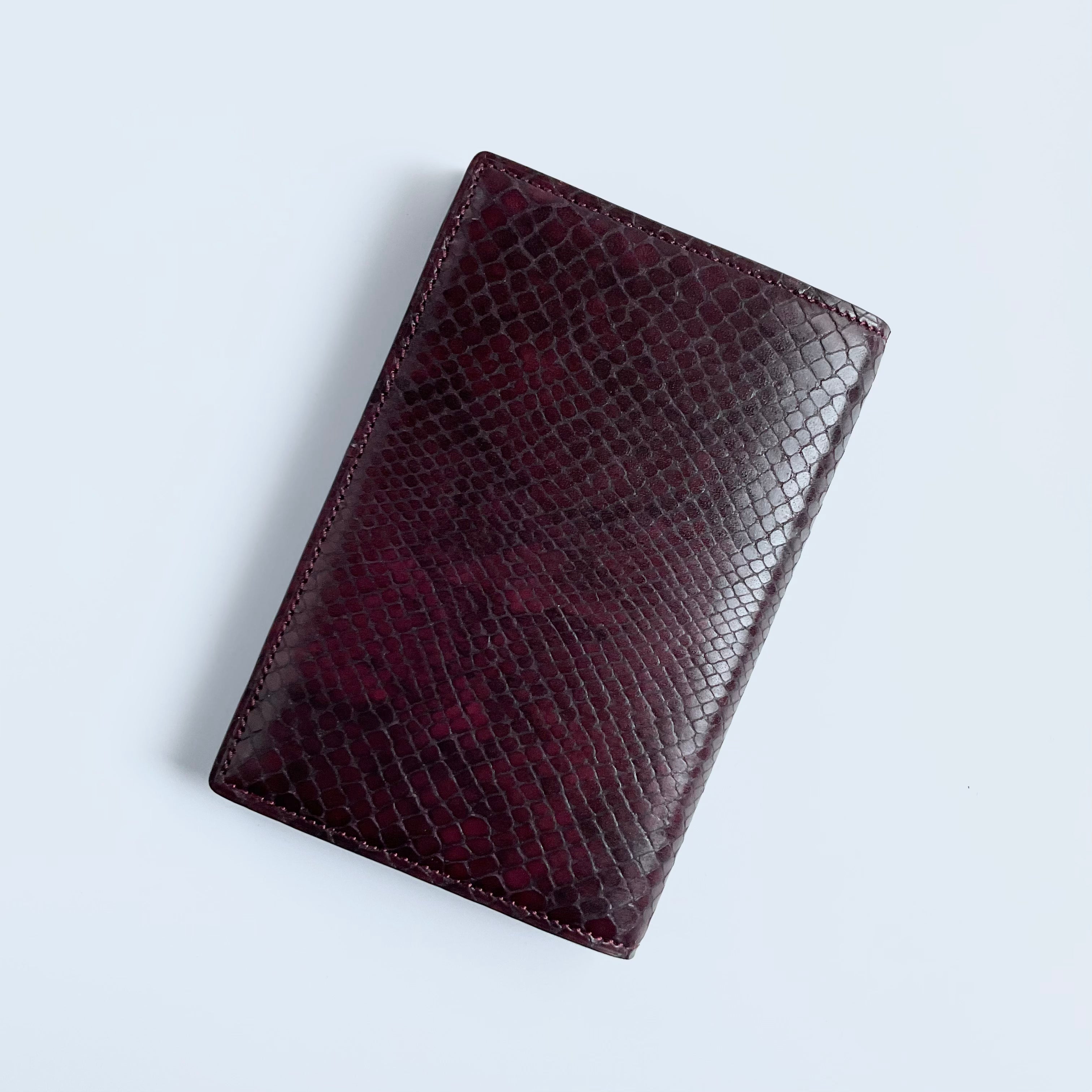 一点モノ コレクション<br>アンティーク パイソン エンボス<br>ミニ6 11mm ノート