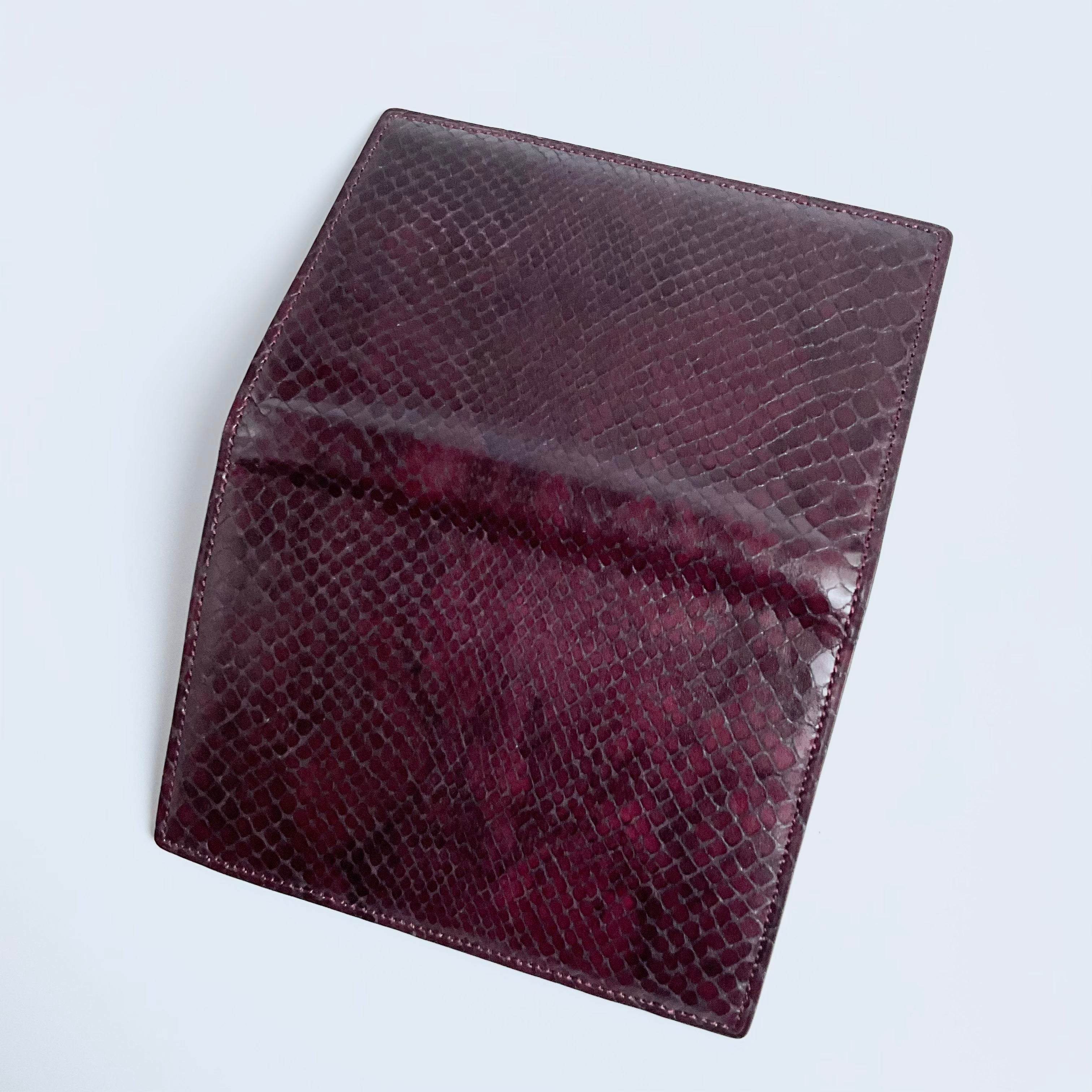 一点モノ コレクション<br>アンティーク パイソン エンボス<br>ミニ6 11mm ノート