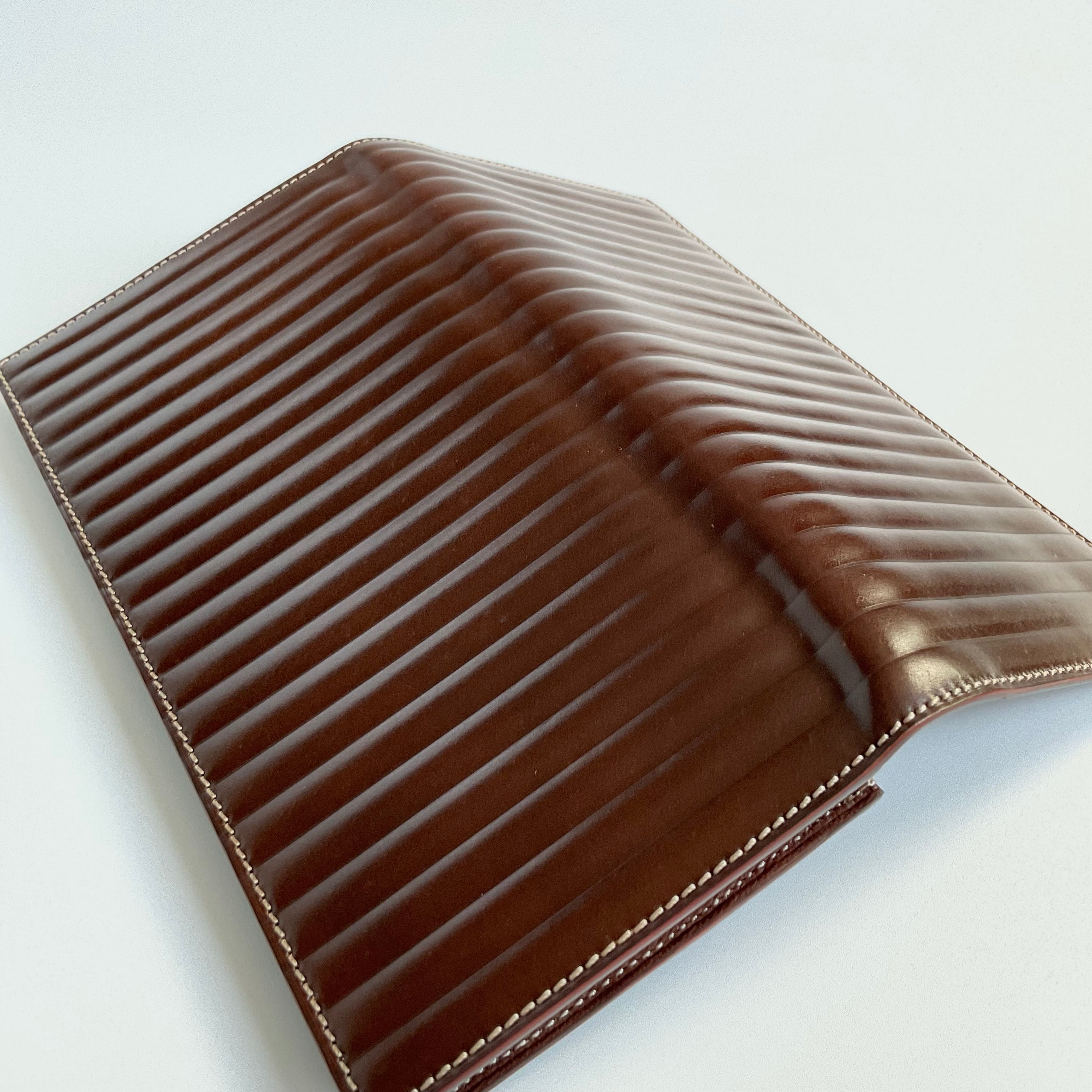 一点モノ コレクション<br>レーデルオガワ コードバン<br>長札入れ