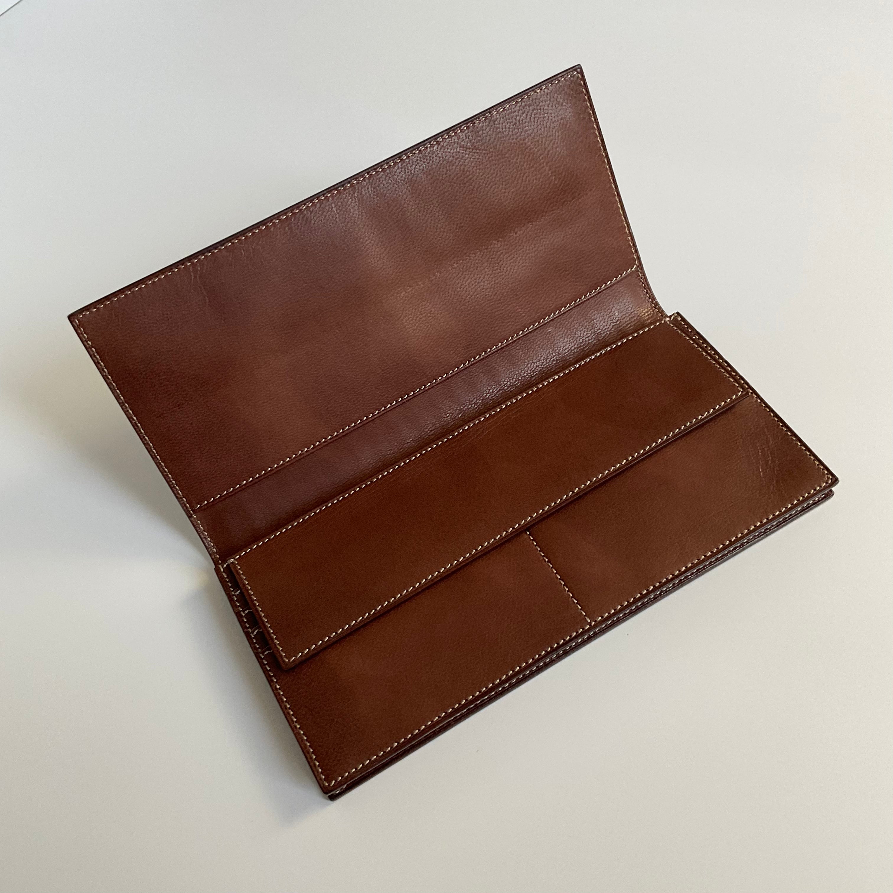 一点モノ コレクション<br>レーデルオガワ コードバン<br>長札入れ