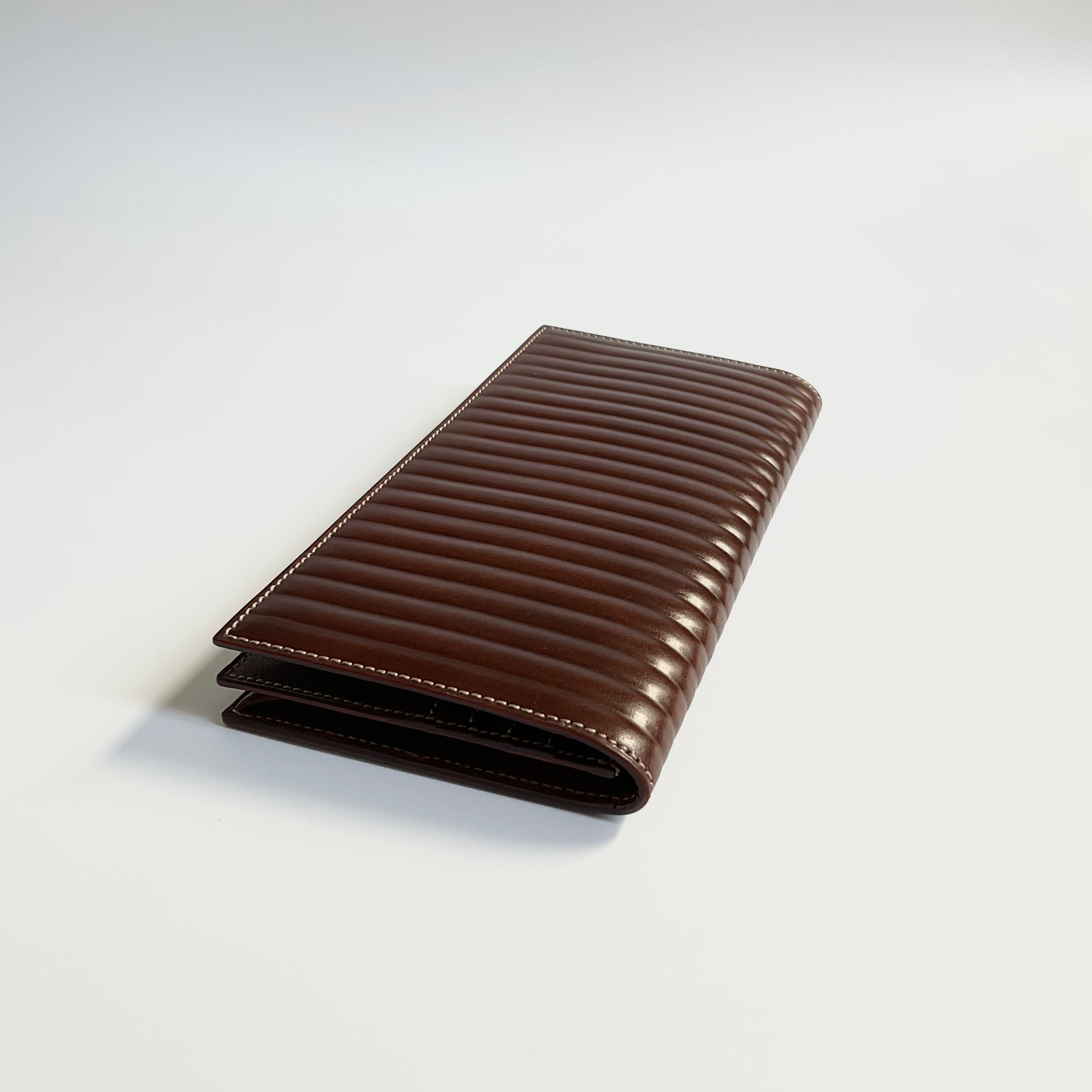 一点モノ コレクション<br>レーデルオガワ コードバン<br>長札入れ