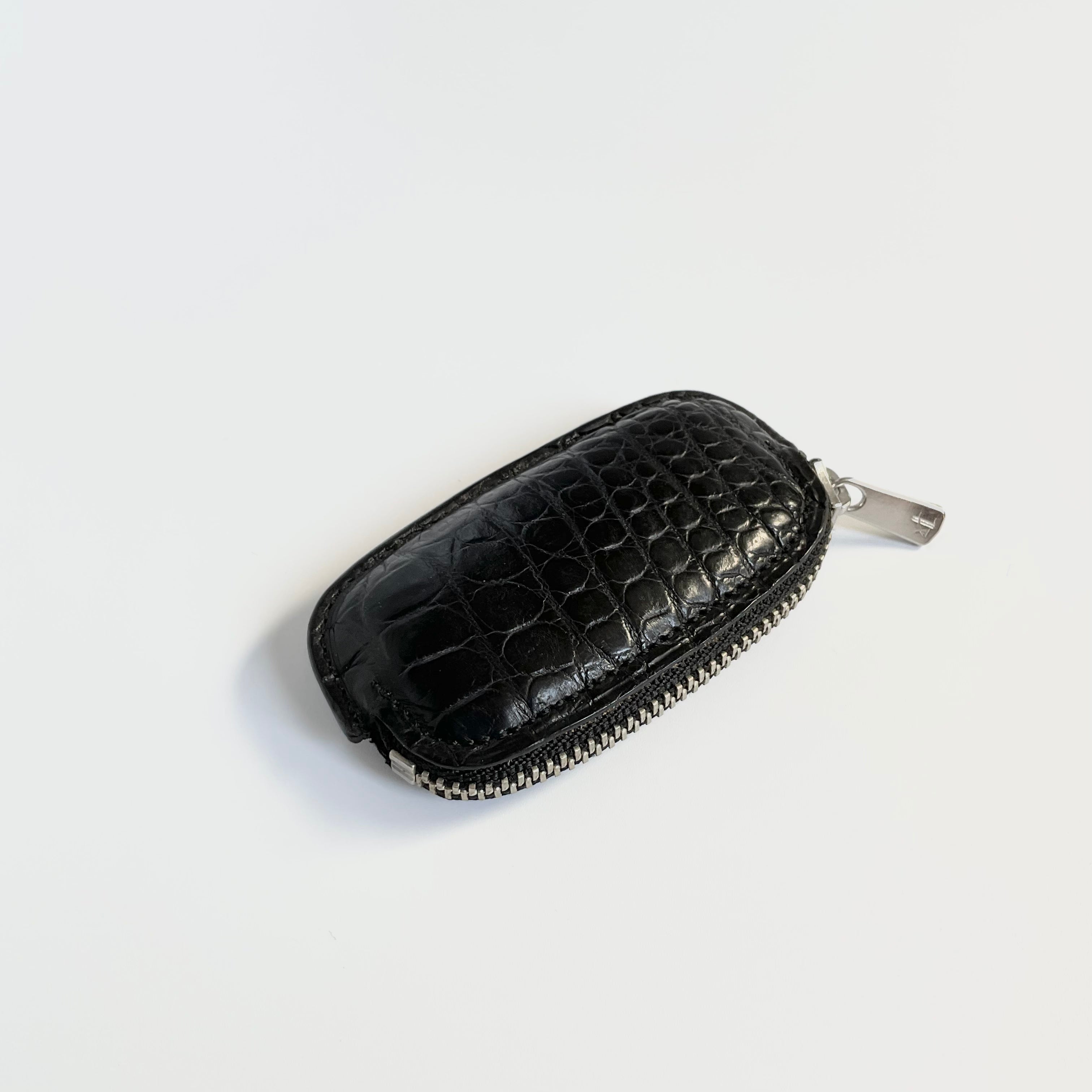 一点モノ コレクション<br>リアル マットスモールクロコ<br>コインケース