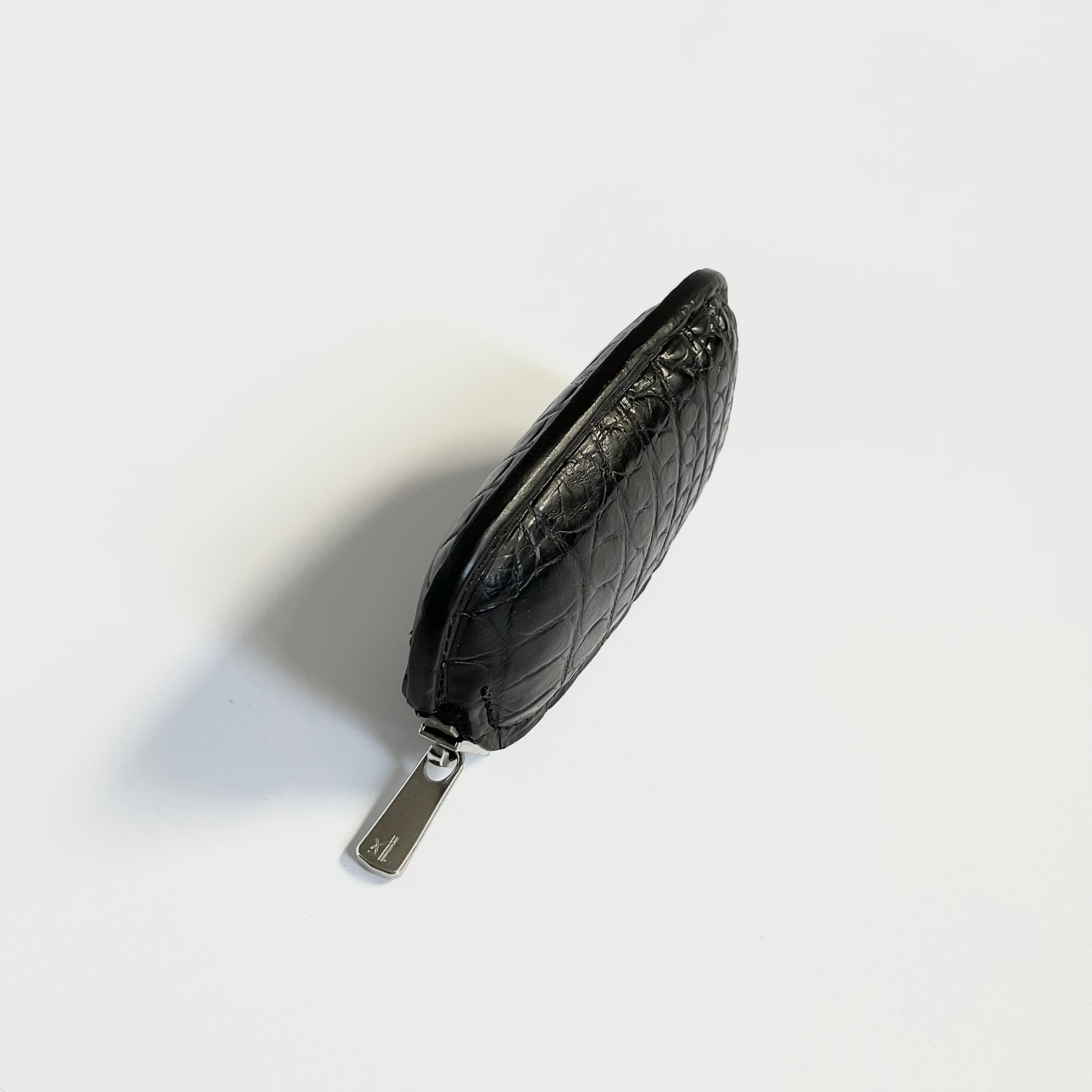 一点モノ コレクション<br>リアル マットスモールクロコ<br>コインケース