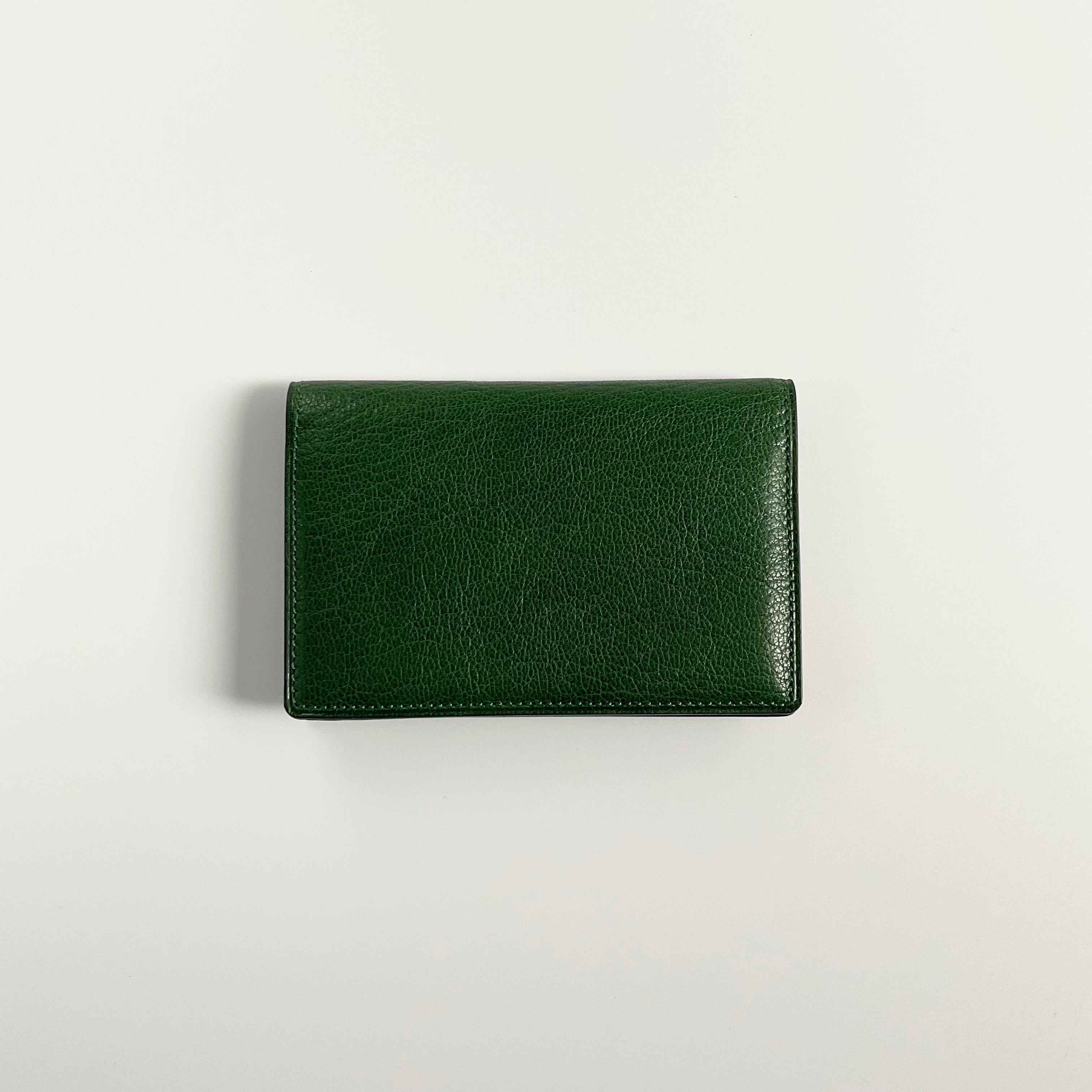 一点モノ コレクション<br>プレミアム ゴート<br>名刺入れ 通しマチ