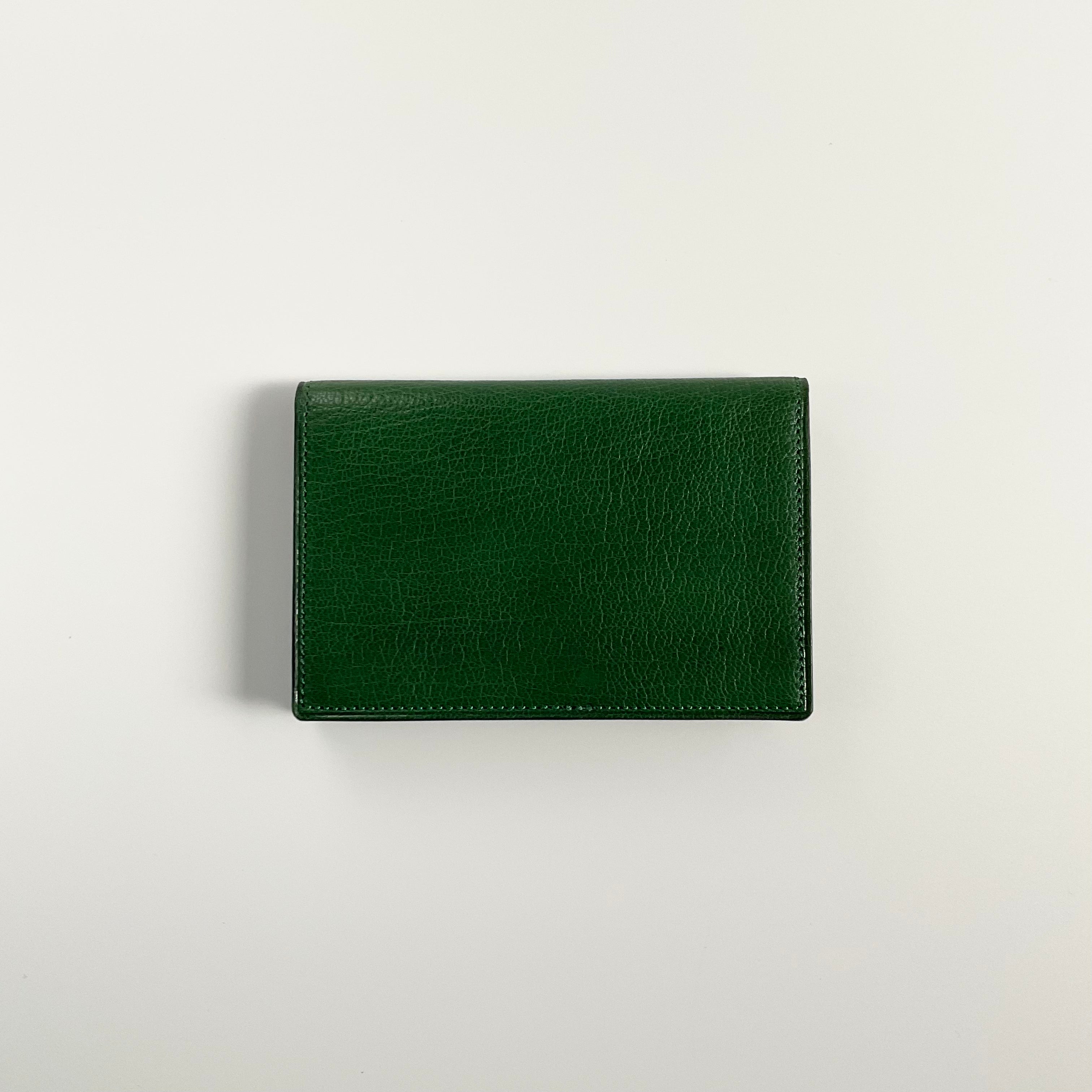 一点モノ コレクション<br>プレミアム ゴート<br>名刺入れ 通しマチ