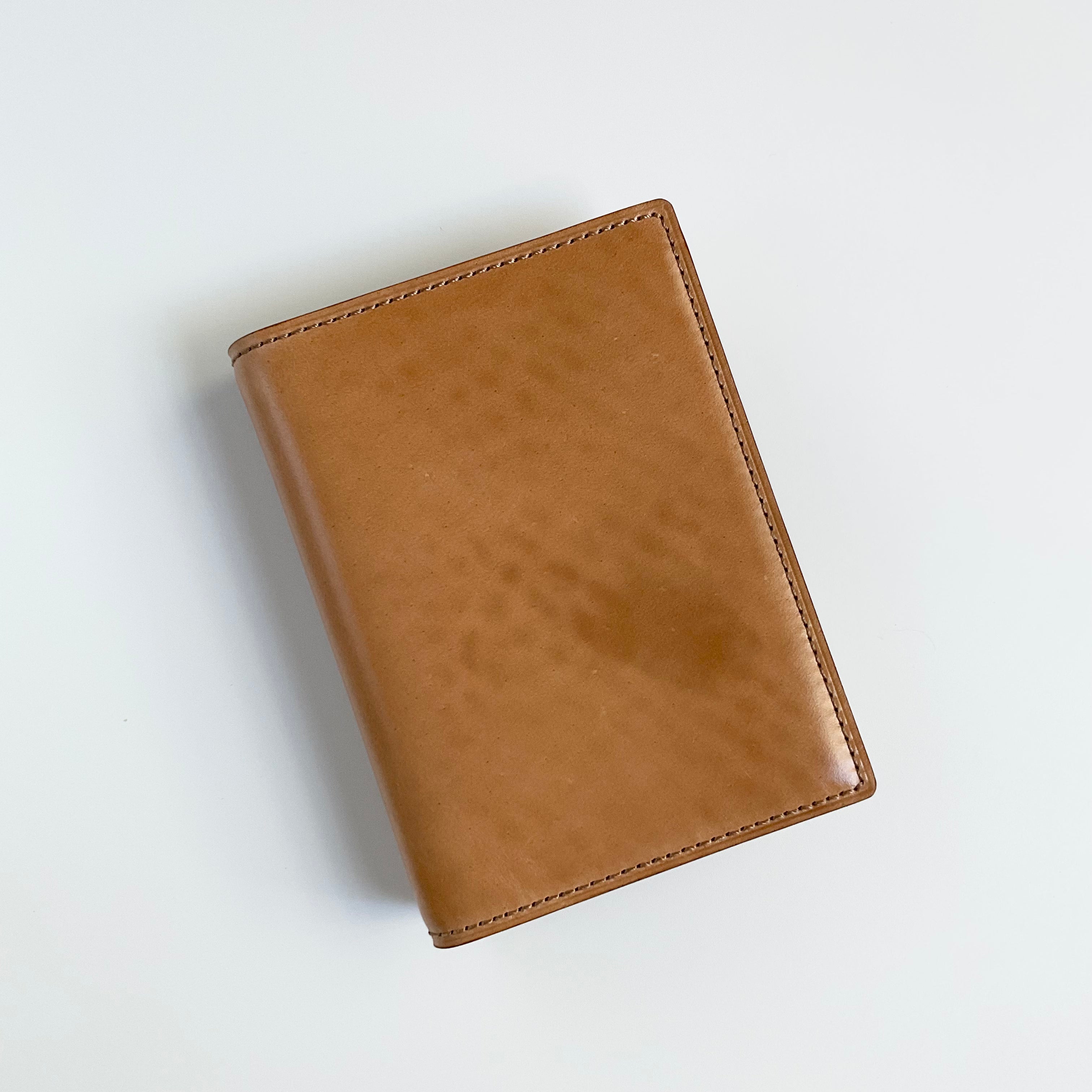 一点モノ コレクション<br>crazy pattern cordovan <br>ミニ5 13mm ノート<br>ゴールドリング