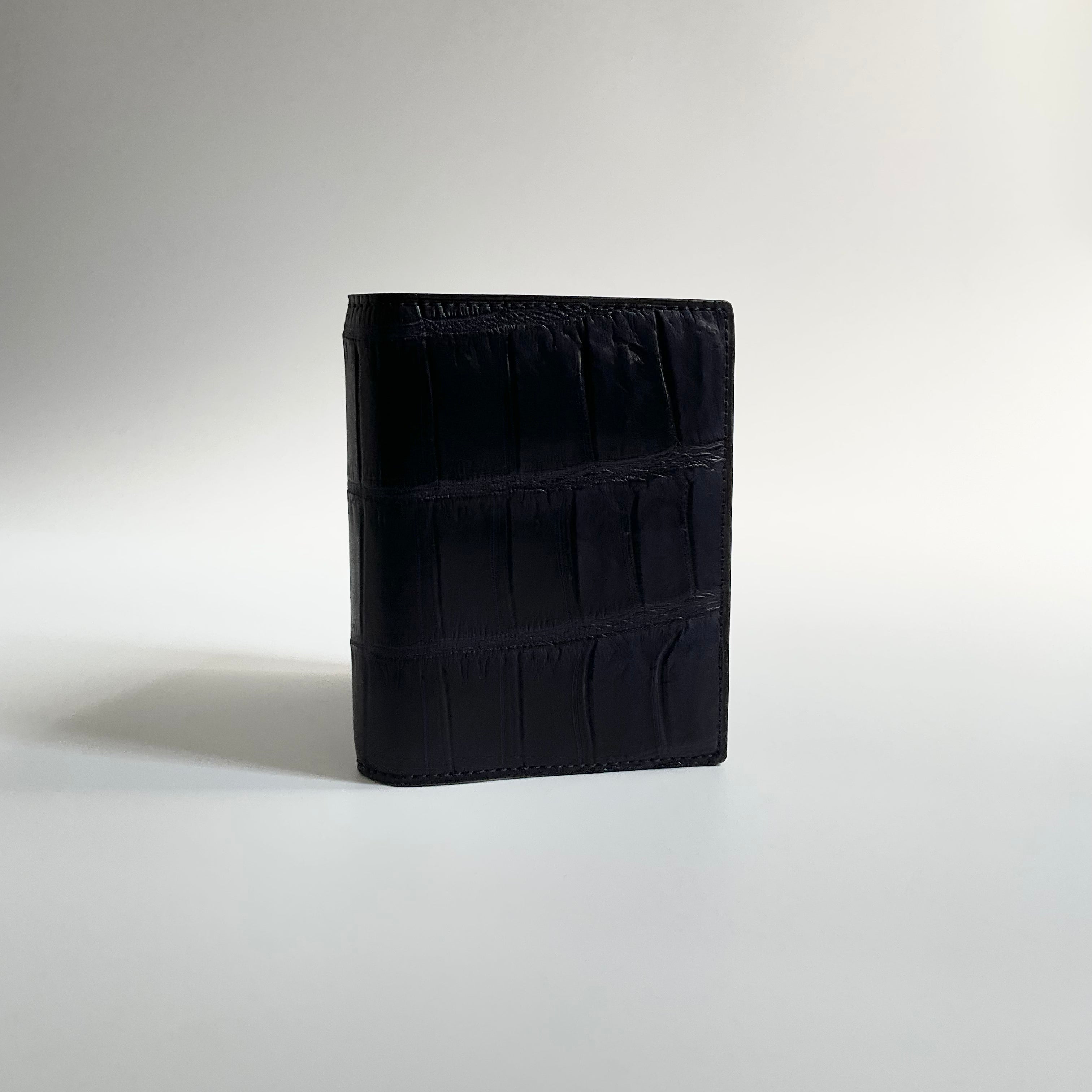 ナイルクロコ<br>ミニ5 13mm ノート<br>マットネイビー<No.15>