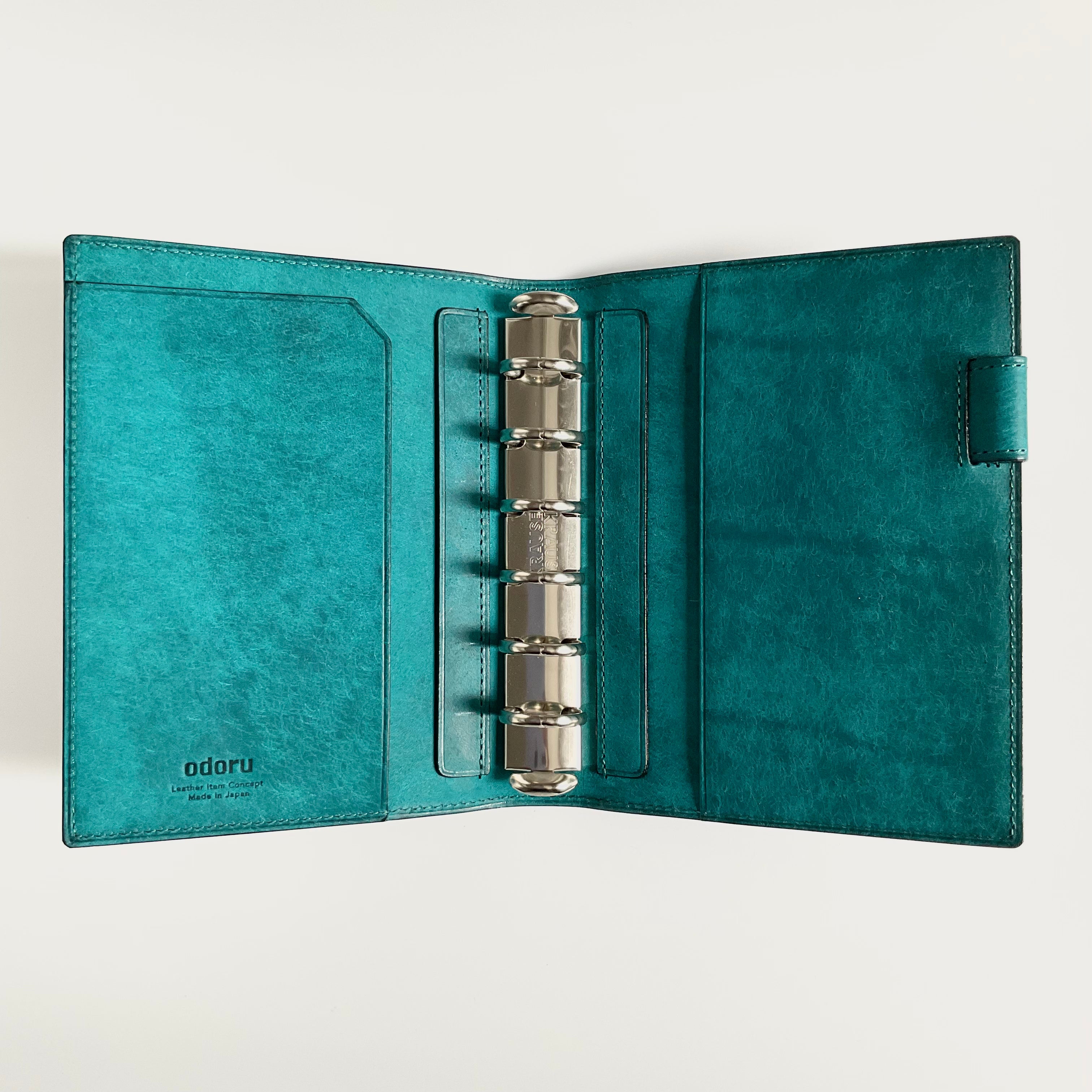 LOAPAD コードバン<br>ミニ6 20mm ノート<br>可動式ペンホルダー<br>シルバーリング