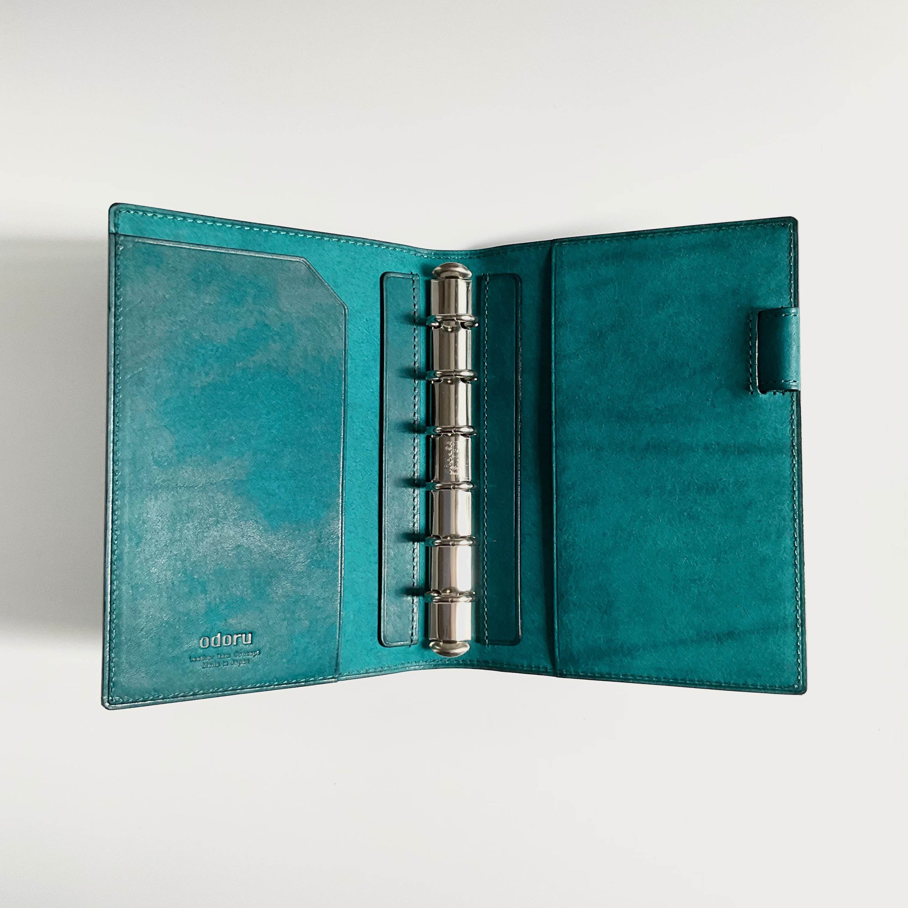 LOAPAD コードバン<br>ミニ6 16mm ノート<br>可動式ペンホルダー<br>シルバーリング