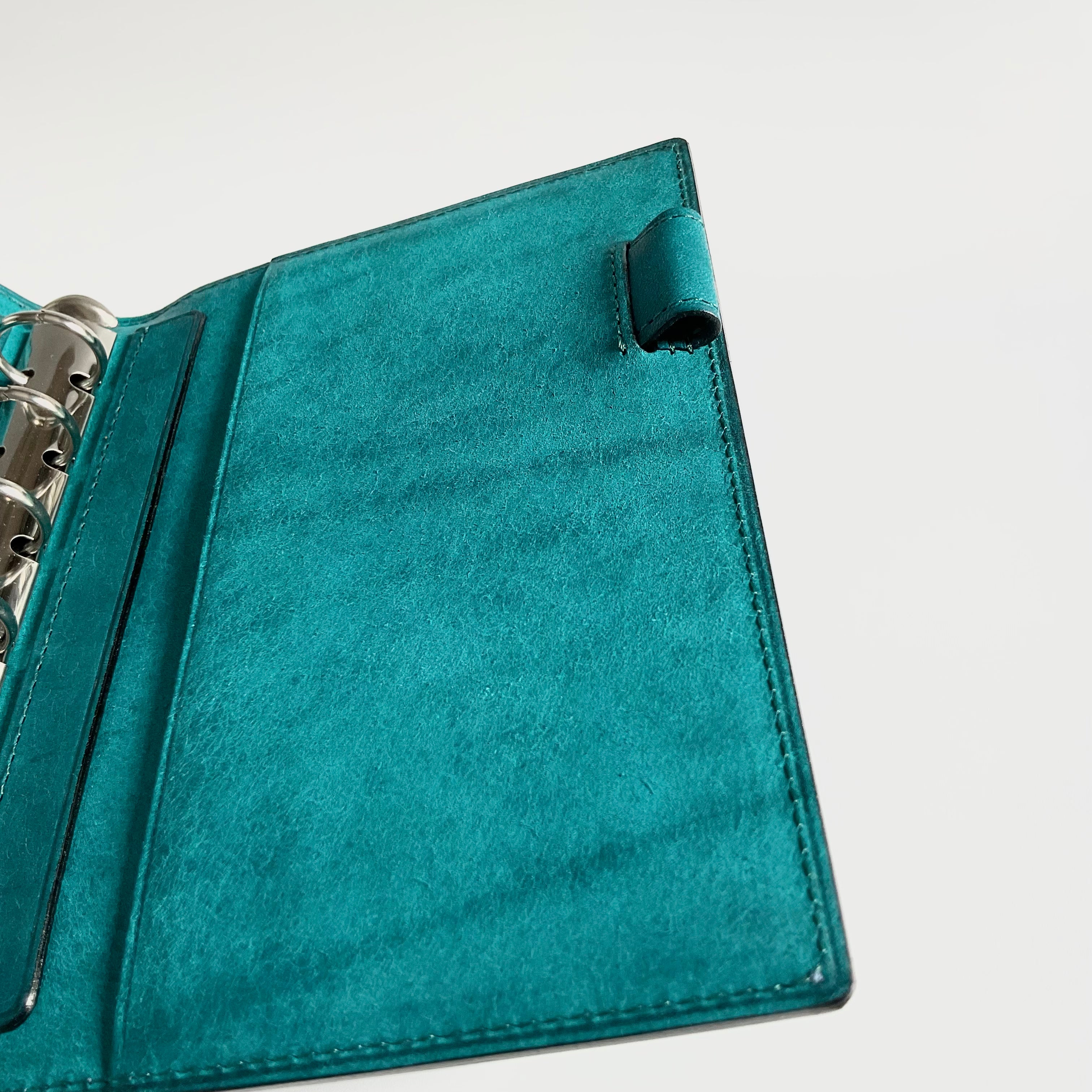 LOAPAD コードバン<br>ミニ6 16mm ノート<br>可動式ペンホルダー<br>シルバーリング