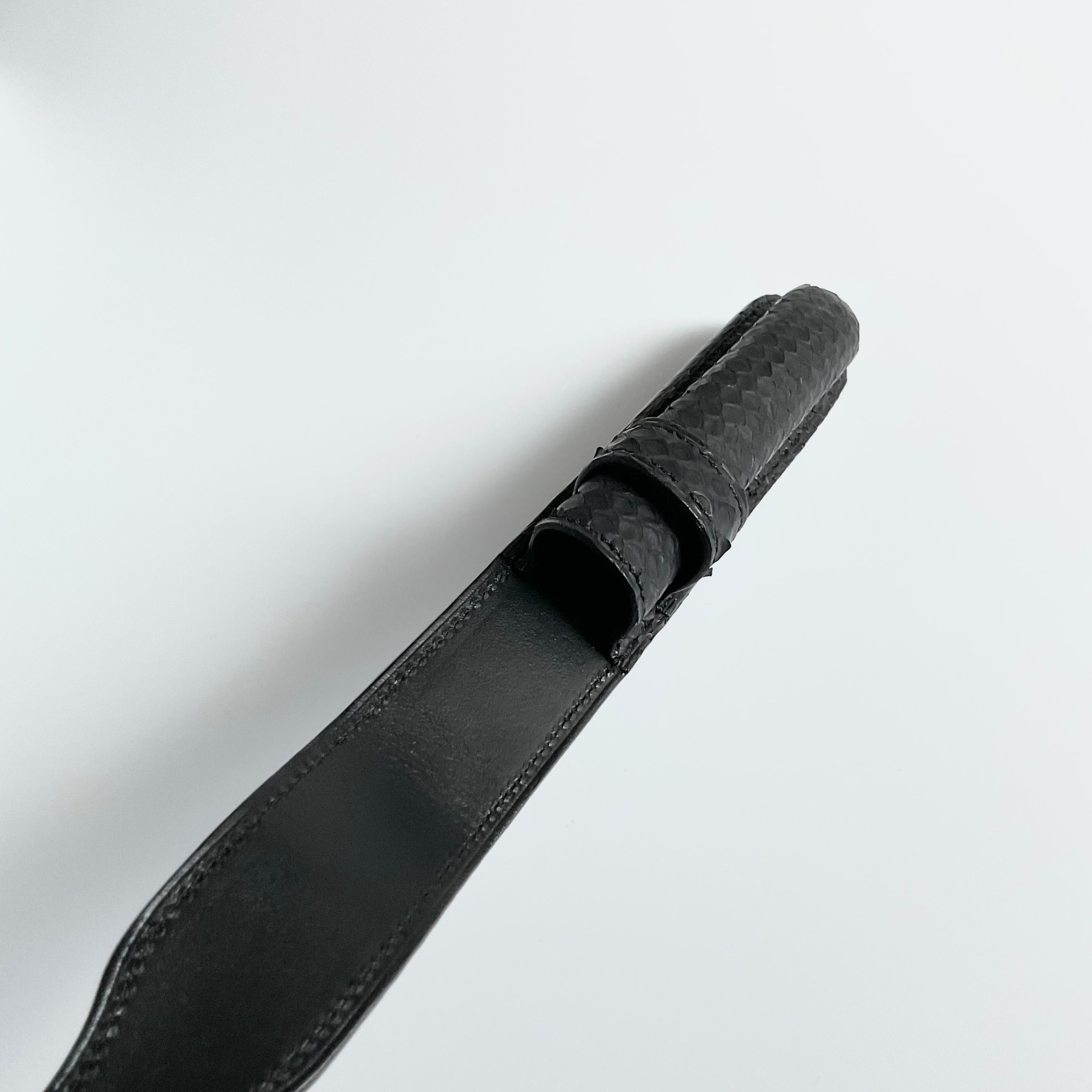 一点モノ コレクション<br>ダイヤモンドパイソン<br>ペンシース 1本差し 肉盛り