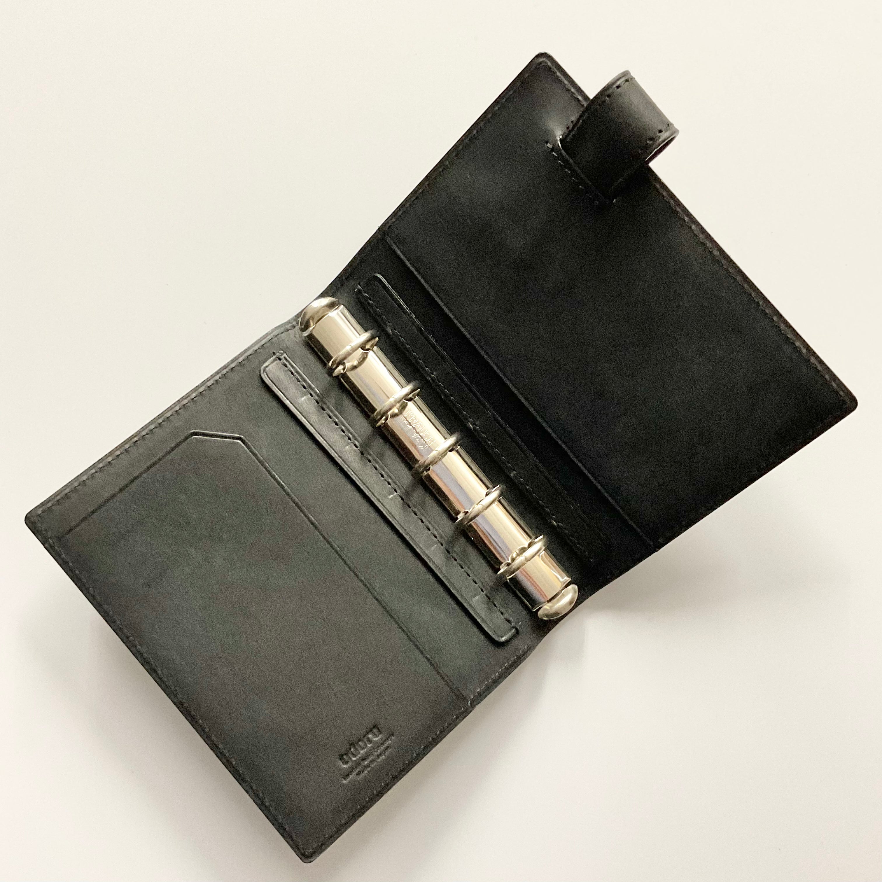 LOAPAD コードバン<br>ミニ５ 16mm ノート<br>可動式ペンホルダー<br>シルバーリング