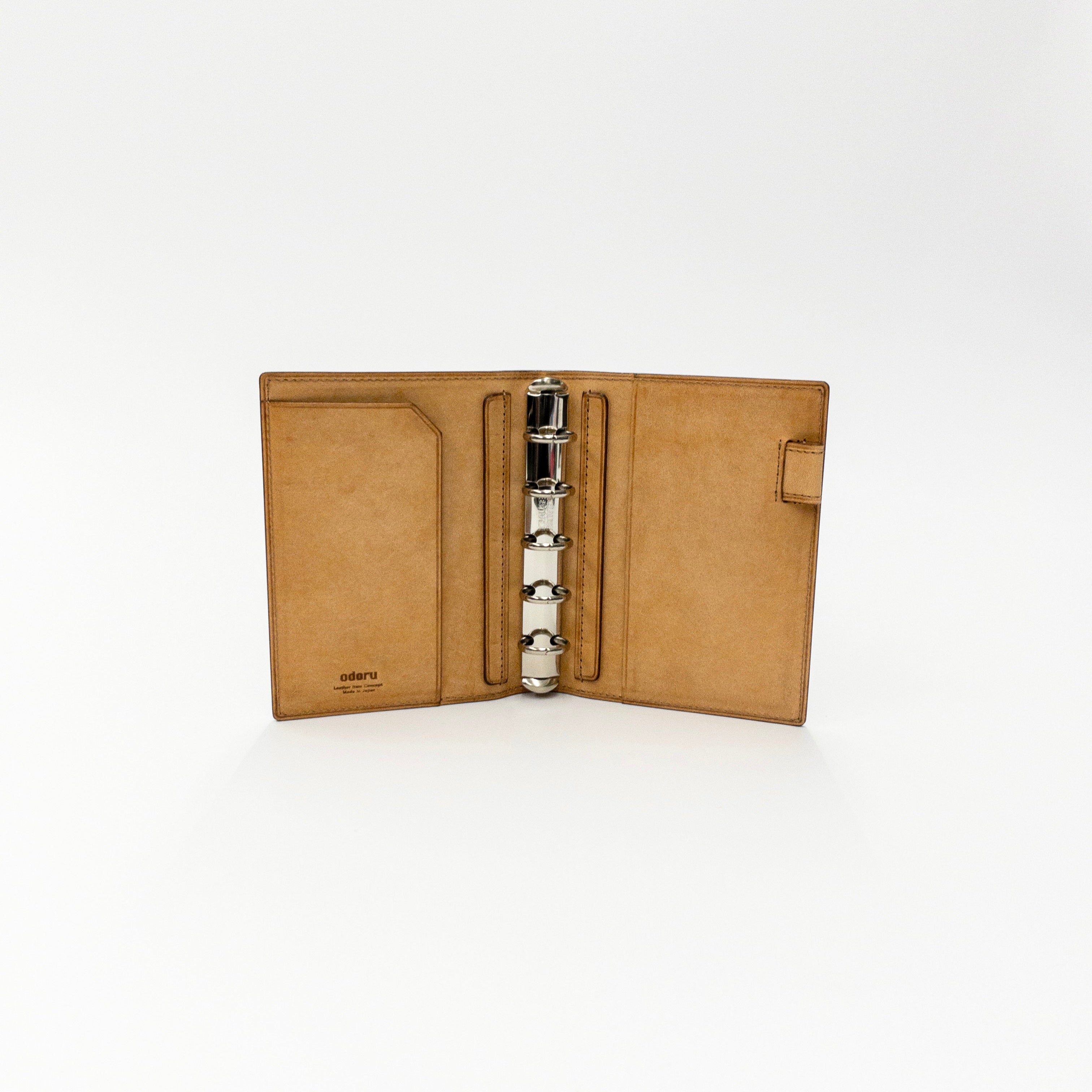 LOAPAD コードバン<br>ミニ５ 16mm ノート<br>可動式ペンホルダー<br>シルバーリング