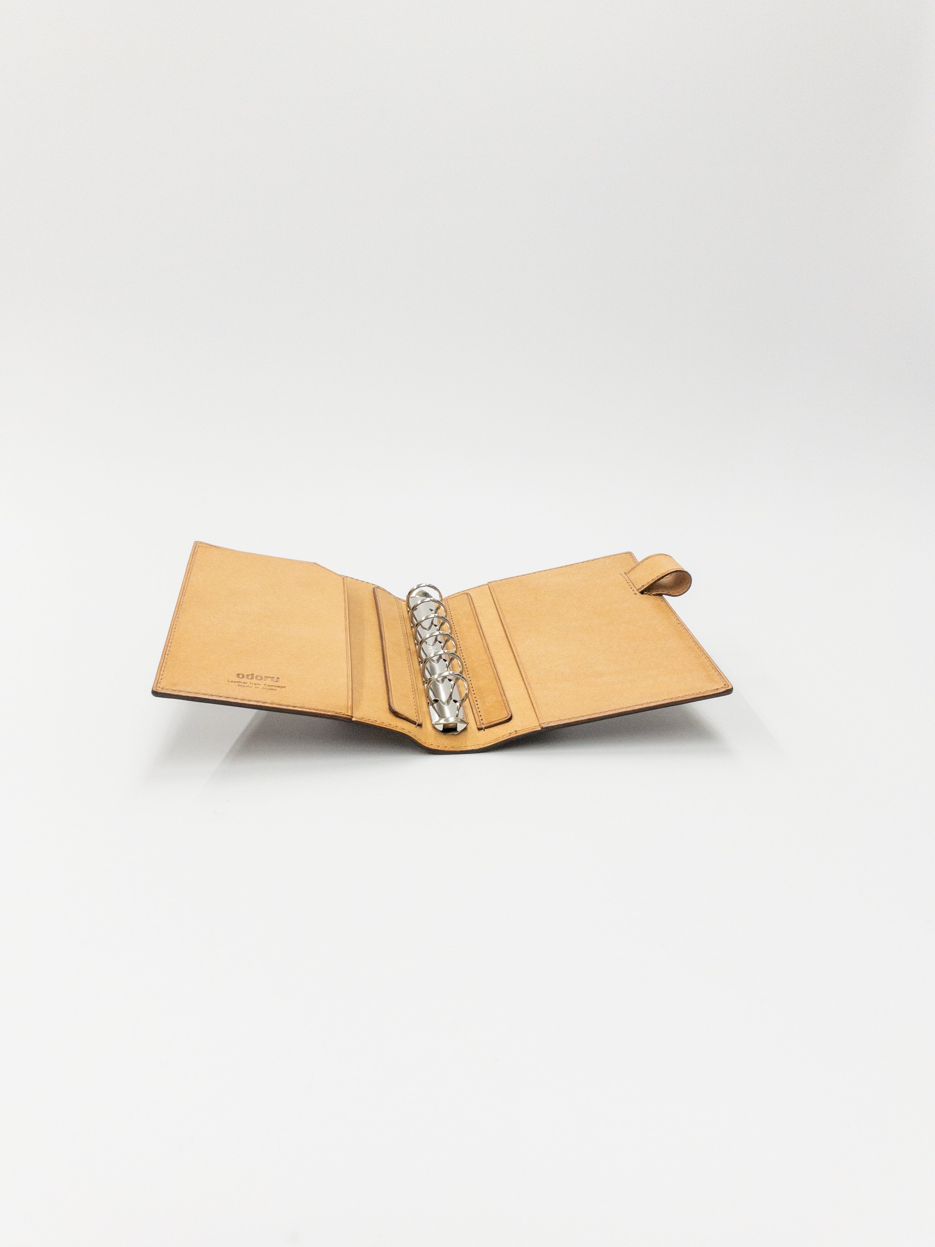 LOAPAD コードバン<br>ミニ６ 16mm ノート<br>可動式ペンホルダー<br>シルバーリング