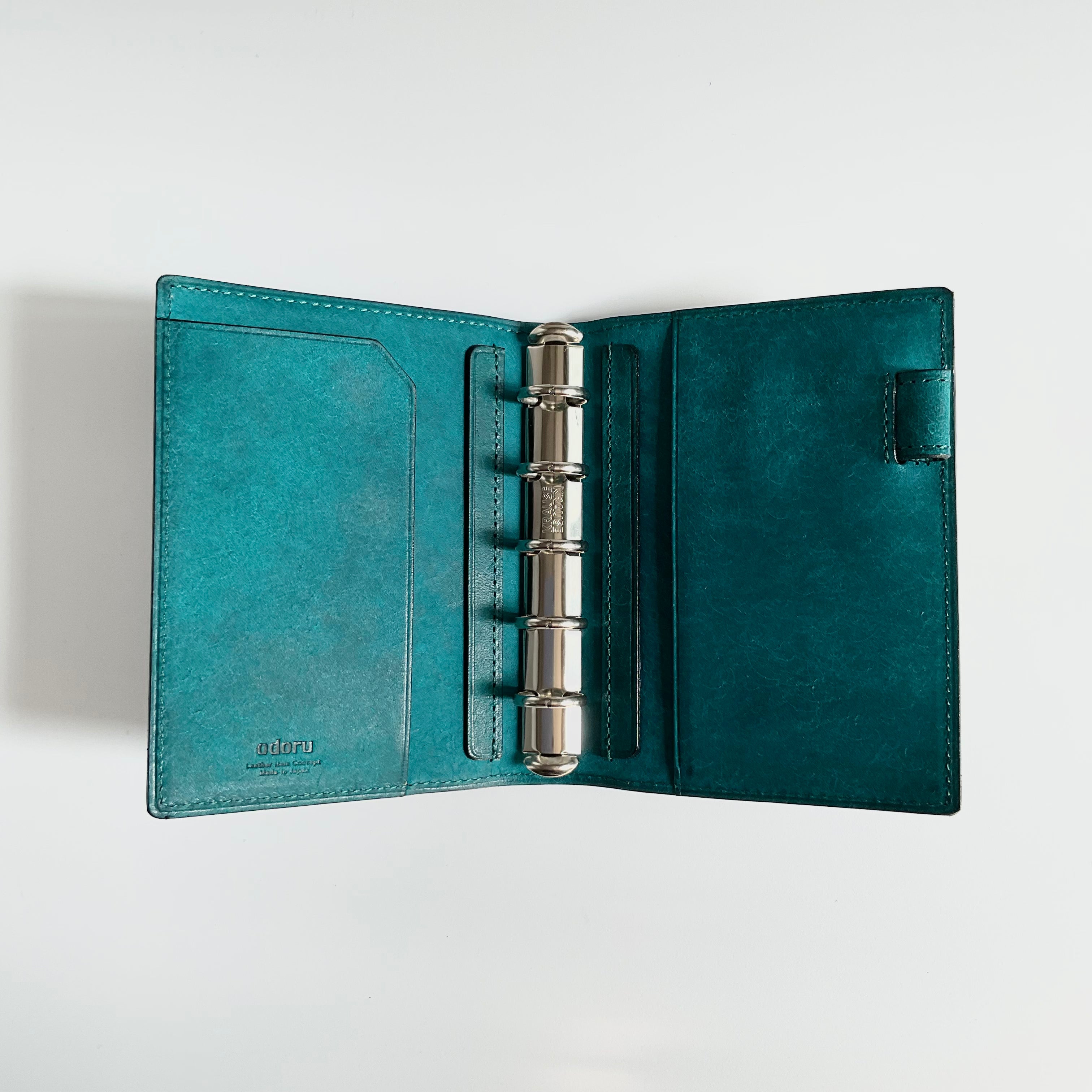 LOAPAD コードバン<br>ミニ５ 16mm ノート<br>可動式ペンホルダー<br>シルバーリング