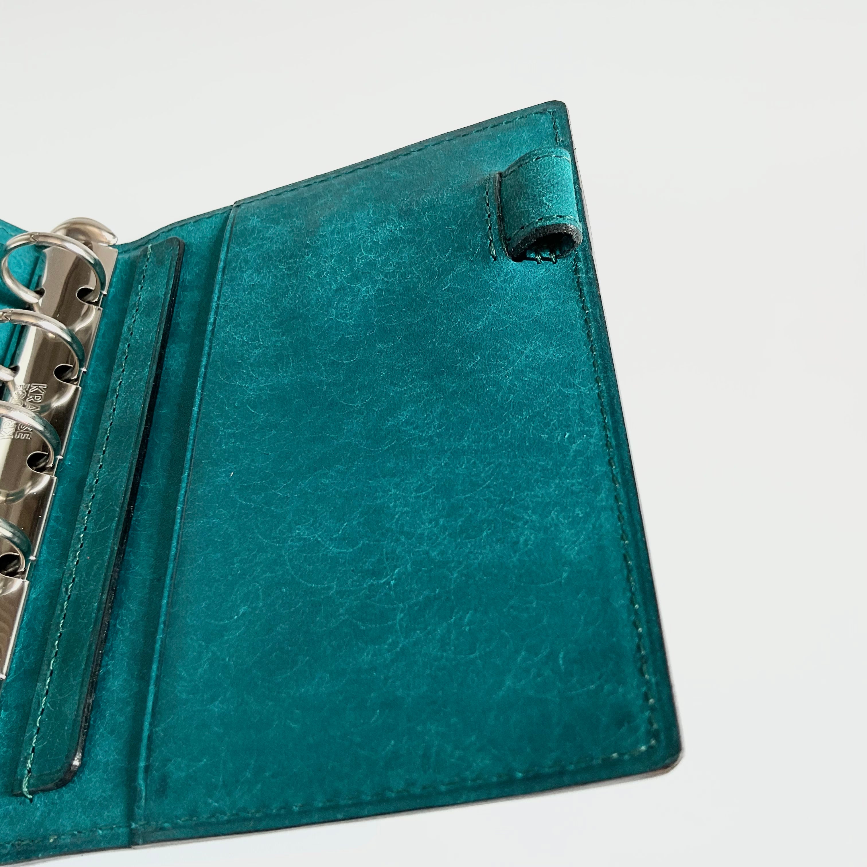 LOAPAD コードバン<br>ミニ５ 16mm ノート<br>可動式ペンホルダー<br>シルバーリング